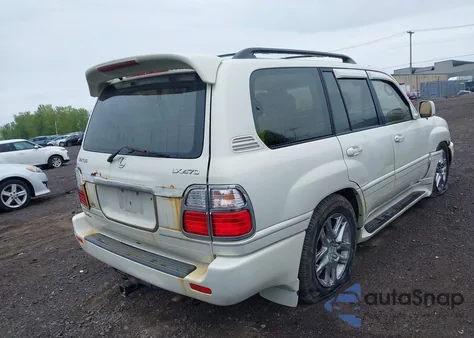 2000 Lexus Lx 470 from USA, damaged, VIN JT6HT00W8Y0096929